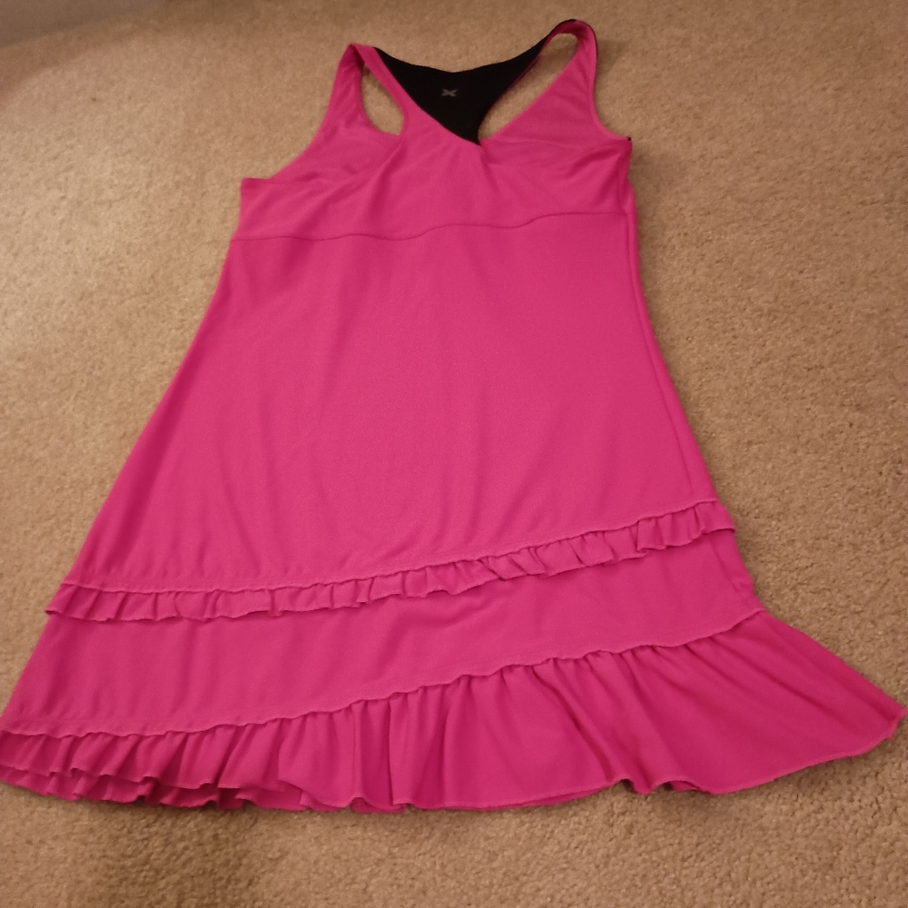 Xersion Pink Athletic Tank Dress